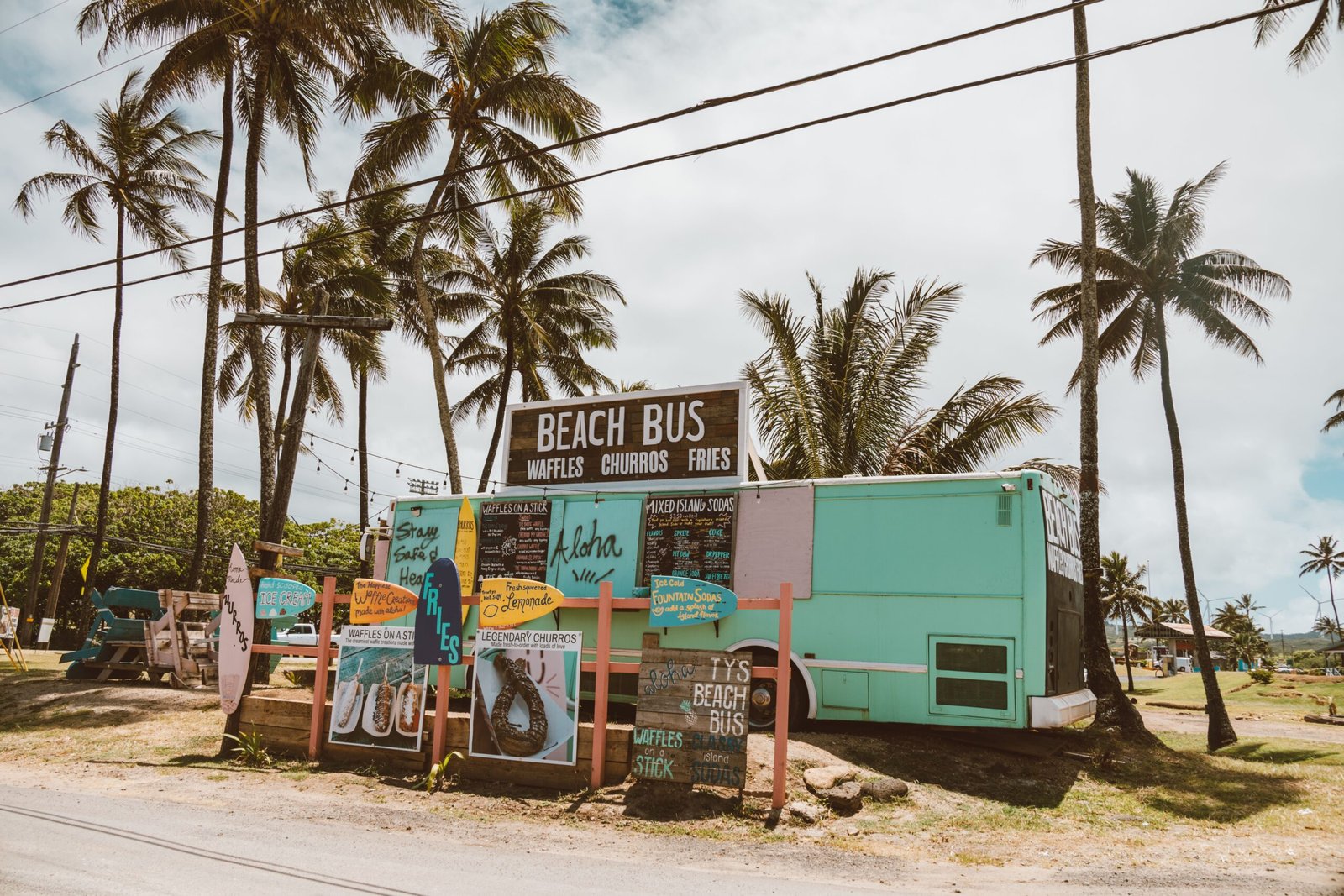 concert stage Kahuku food trucks
