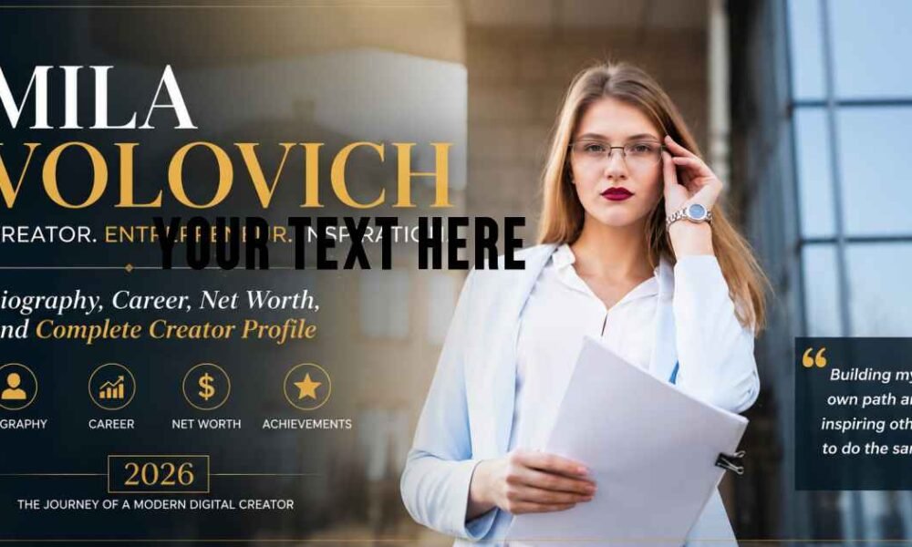 Mila Volovich 2026: Biography, Career, Net Worth, and Complete Creator Profile