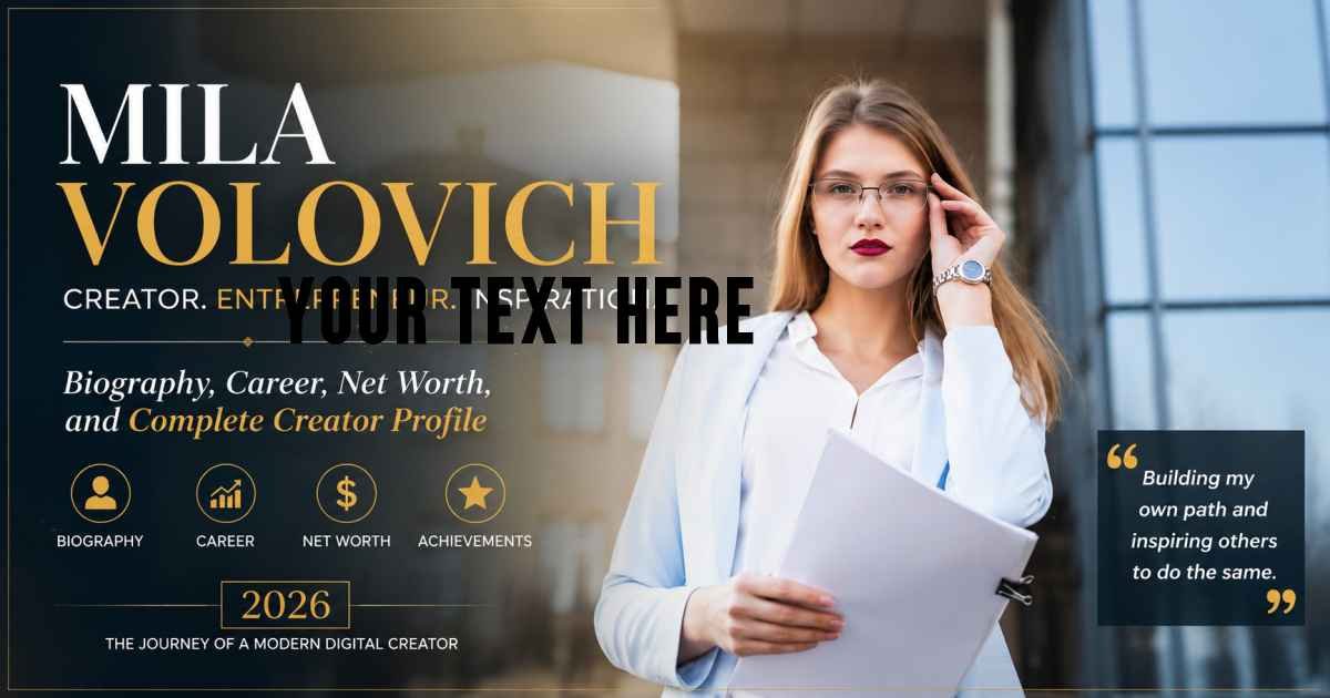 concert stage Mila Volovich 2026: Biography, Career, Net Worth, and Complete Creator Profile